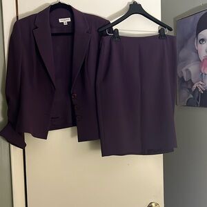Amanda Smith Purple Skirt Set